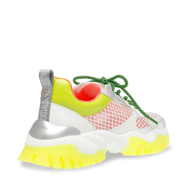 Steve madden cliff hot sale sneaker yellow multi