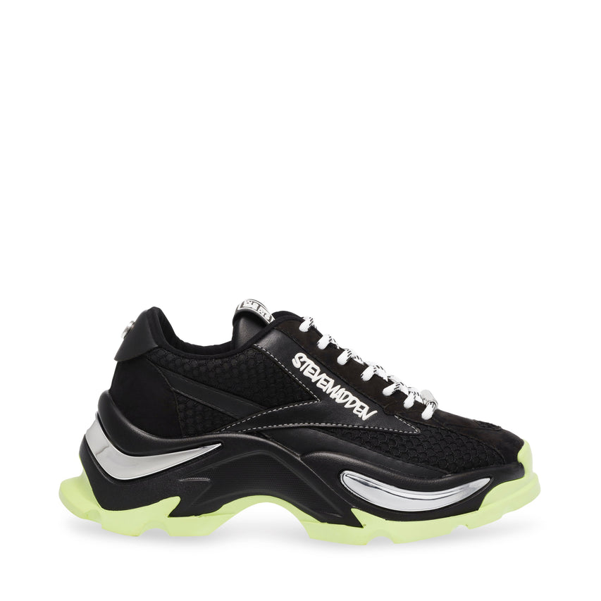 Zoomz Sneaker BLACK/LIME