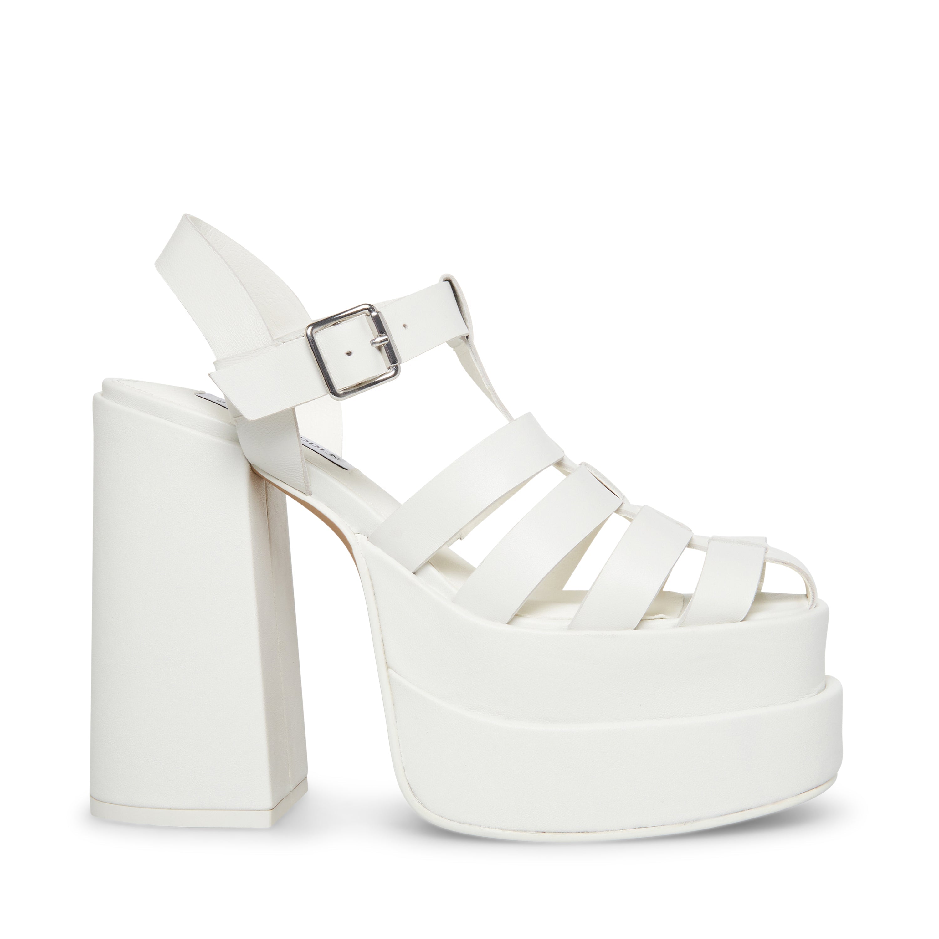 Carlita Sandal WHITE LEATHER