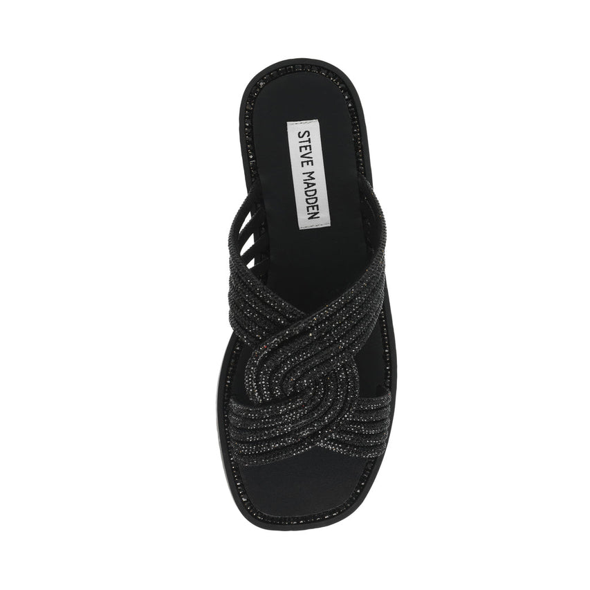 Neles Sandal BLACK CRYSTAL