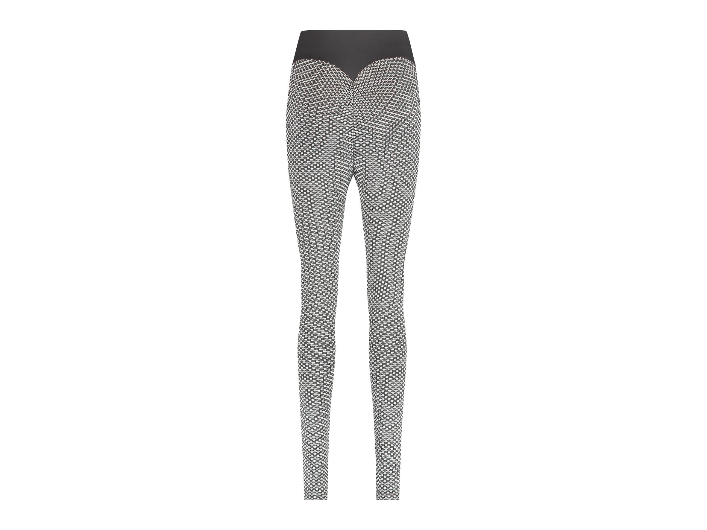 Bodycon Scrunched leggings LIGHT GREY