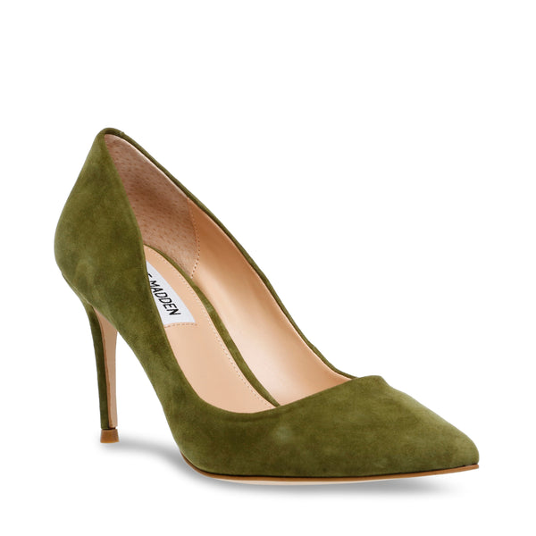 Lillie Pump OLIVE SUEDE