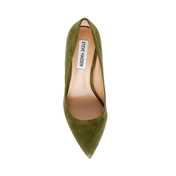 Lillie Pump OLIVE SUEDE