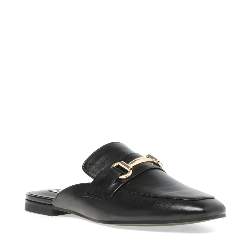 Kori Mule BLACK LEATHER- Hover Image