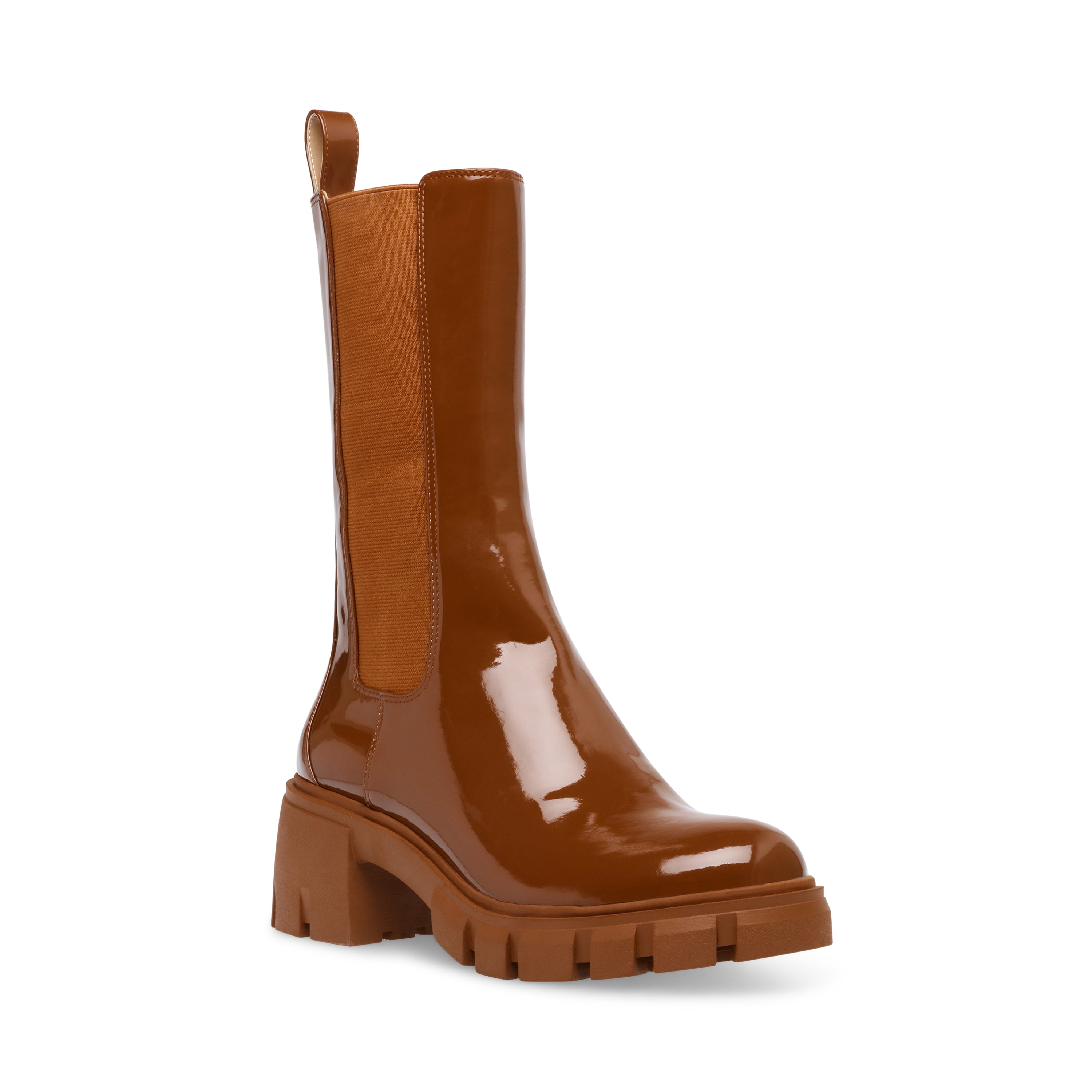 Aq-Hype Boot COGNAC PATENT- Hover Image