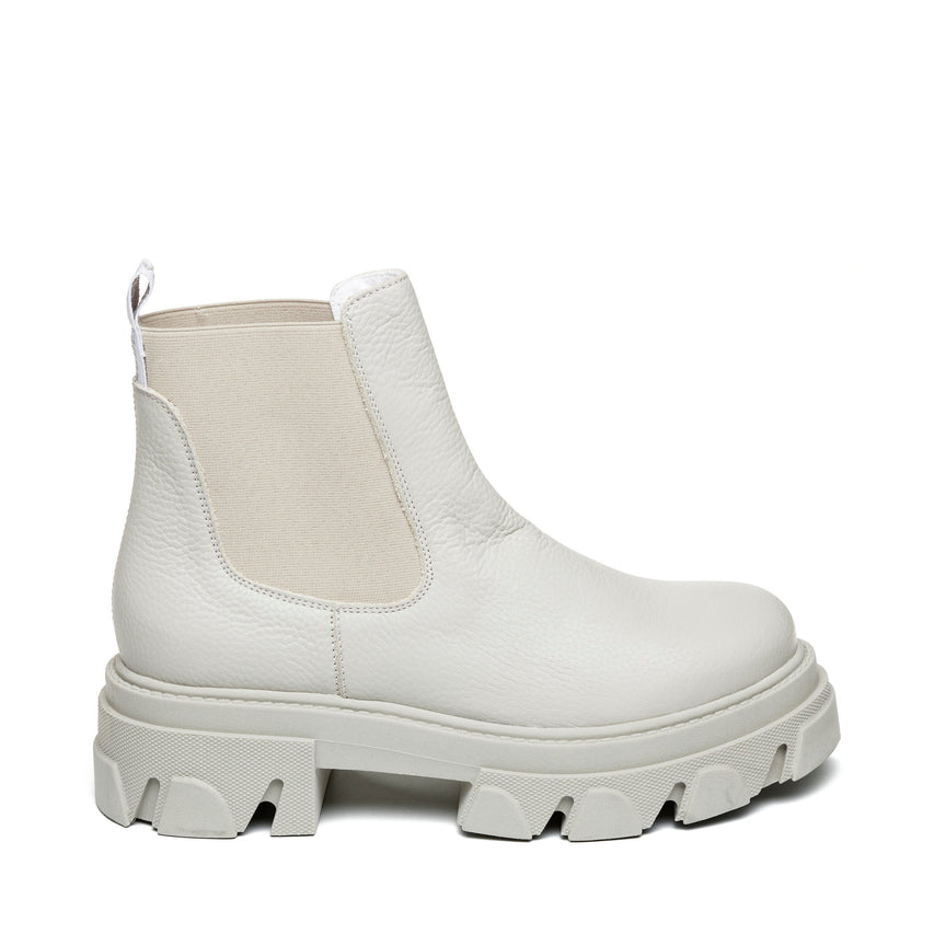 Mixture Bootie GREY LEATHER