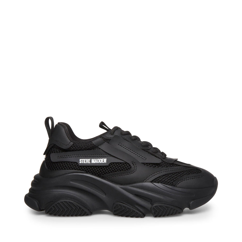 Steve Madden Possession Sneaker BLACK Sneakers ALL PRODUCTS
