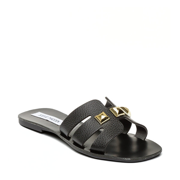 Genelle Sandal BLACK LEATHER