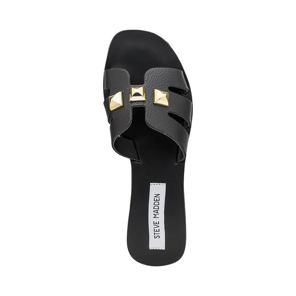 Genelle Sandal BLACK LEATHER