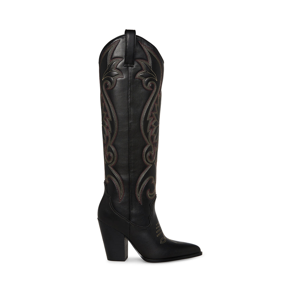 Lasso Boot BLACK LEATHER