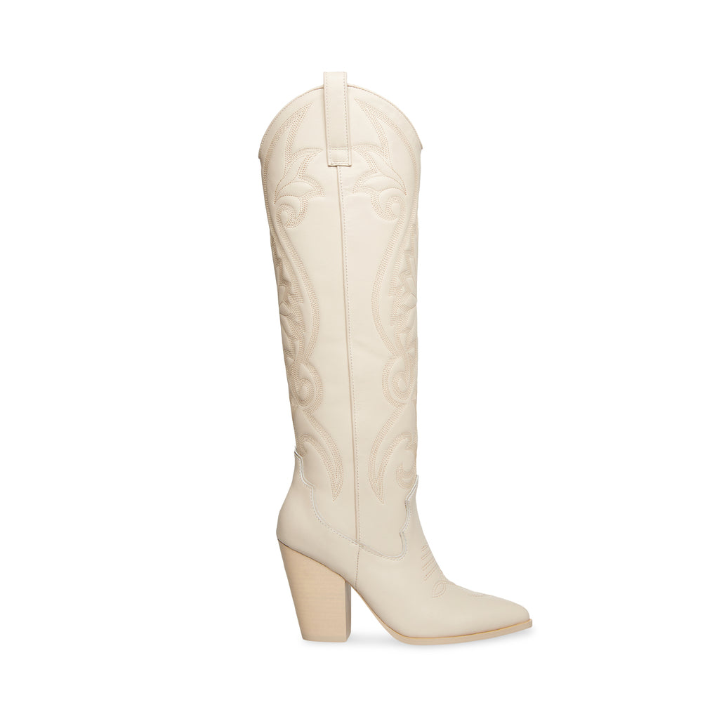 Lasso Boot BONE LEATHER