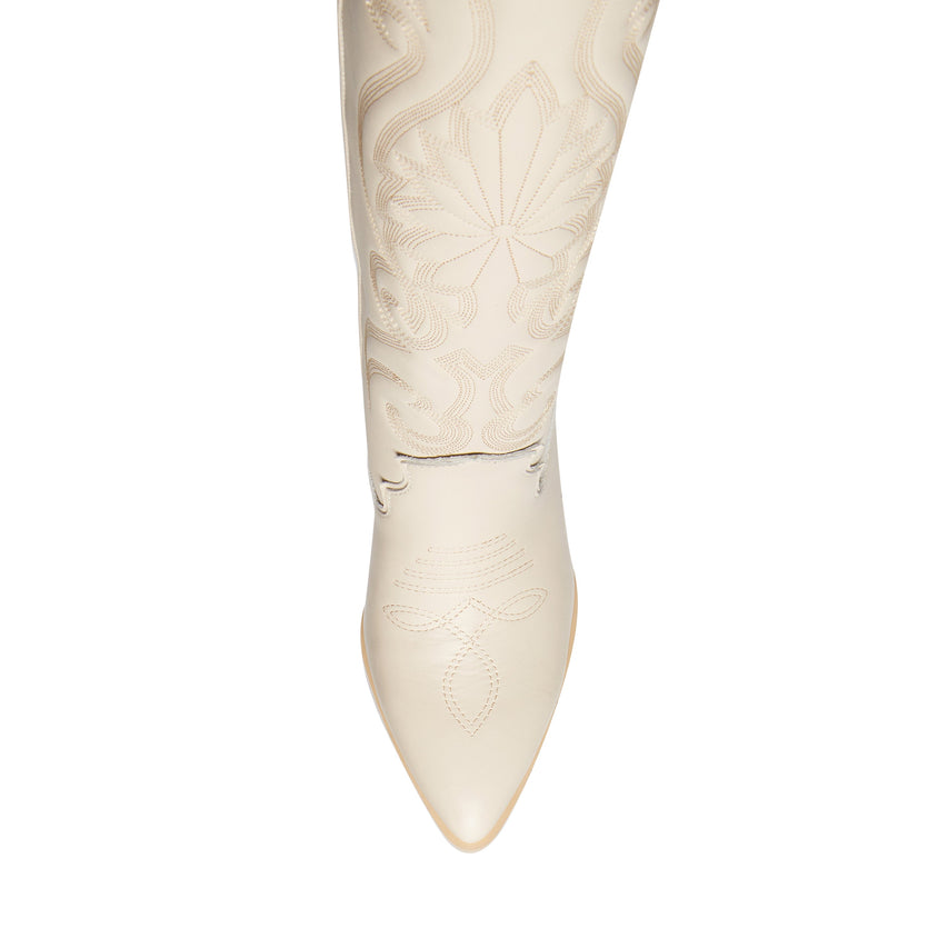 Lasso Boot BONE LEATHER