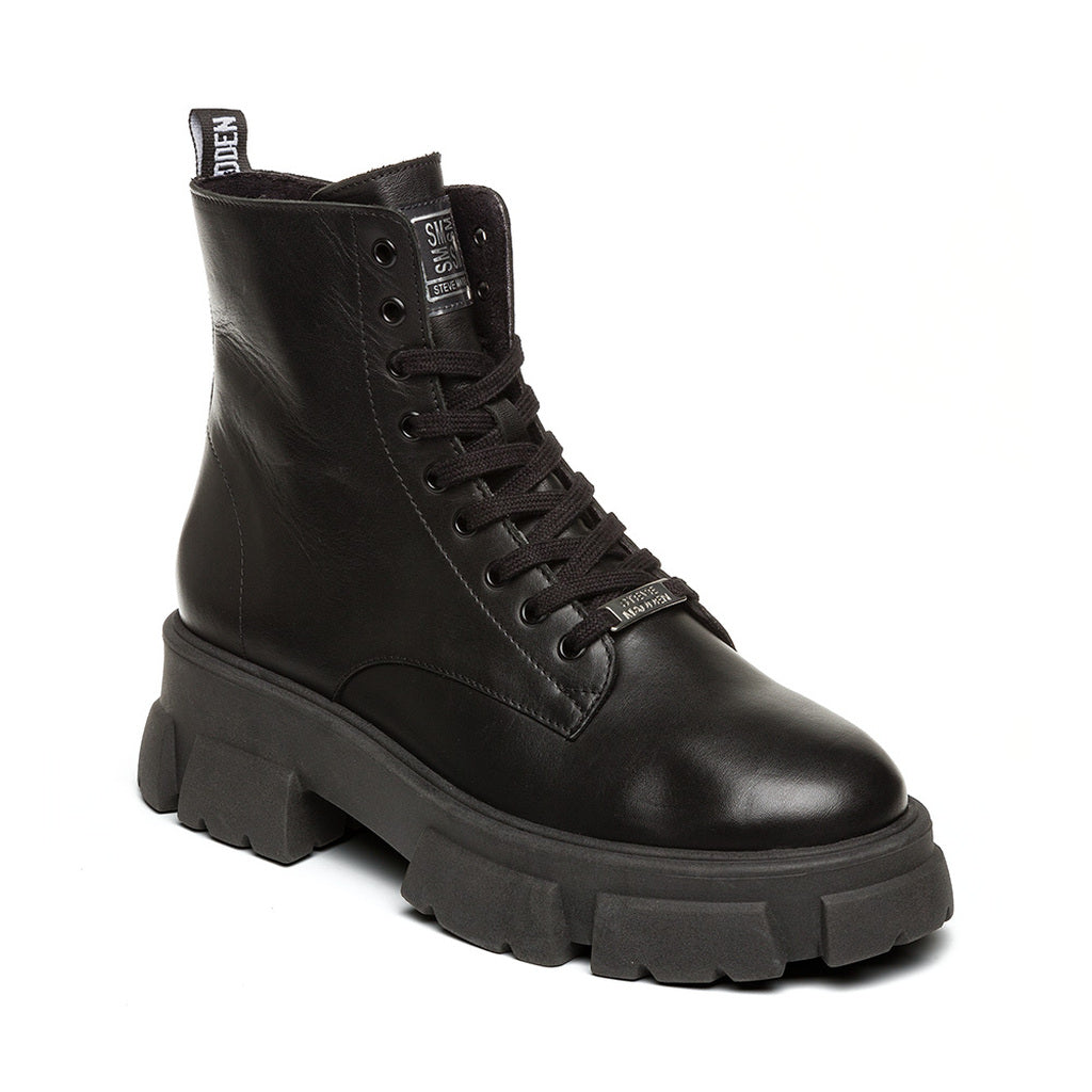 Tanker-M Ankle Boot BLACK LEATHER- Hover Image