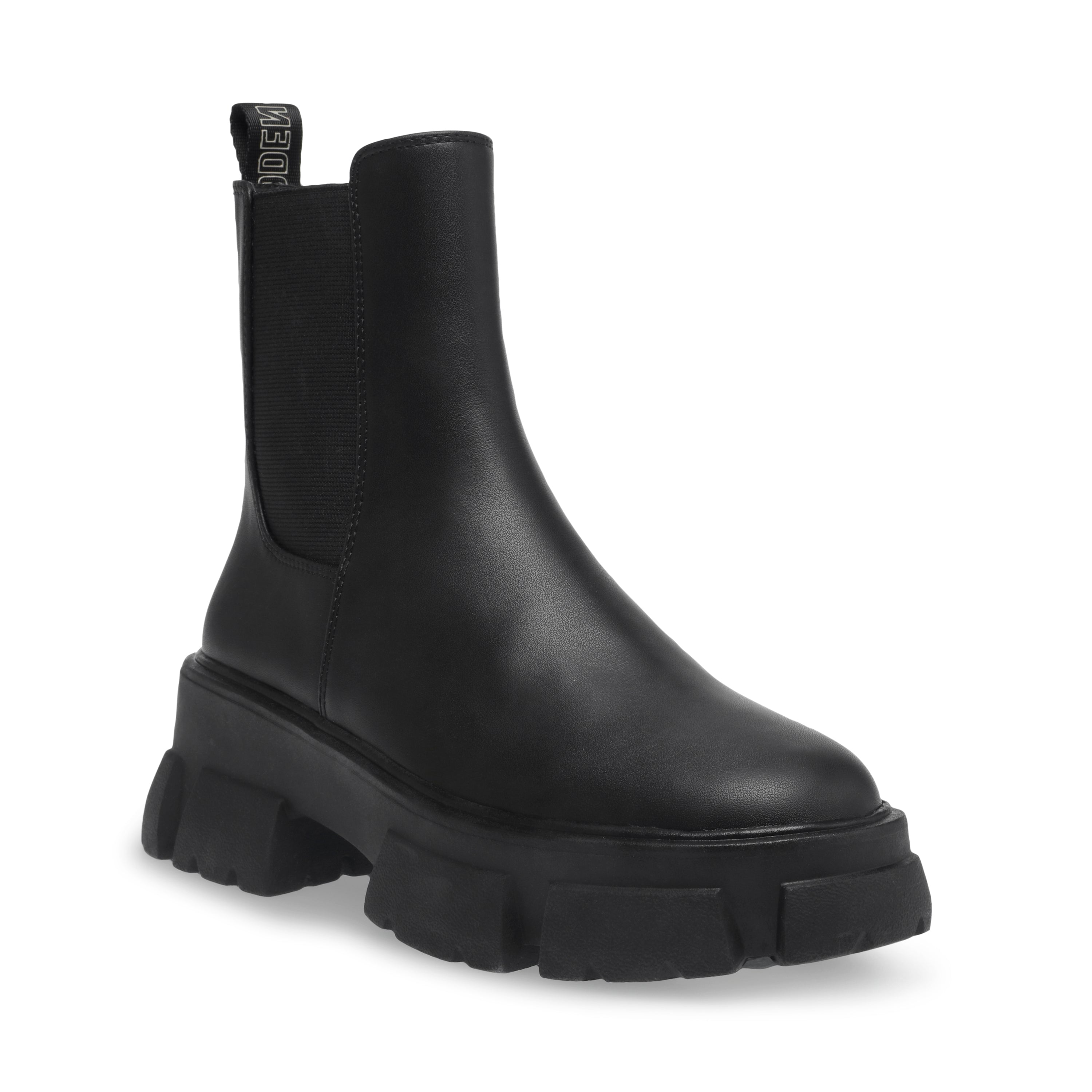 Tunnel Bootie BLACK LEATHER- Hover Image