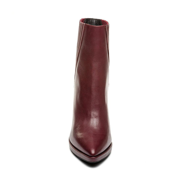 Beverley Ankle Boot BURGUNDY LEATHER