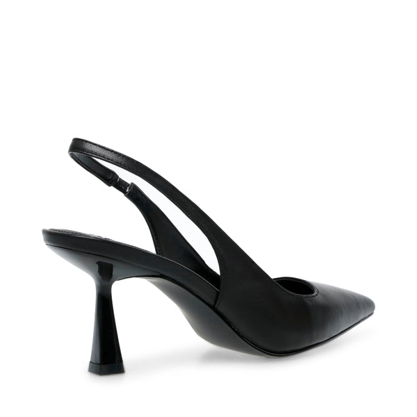 Lustrous Pump BLACK LEATHER