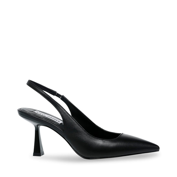 Lustrous Pump BLACK LEATHER