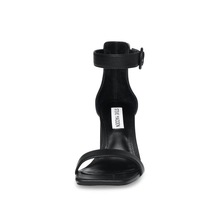 Riveting Sandal BLACK LEATHER
