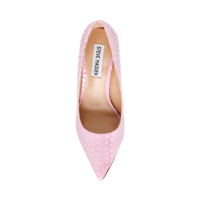 Vala Heel PINK SNAKE
