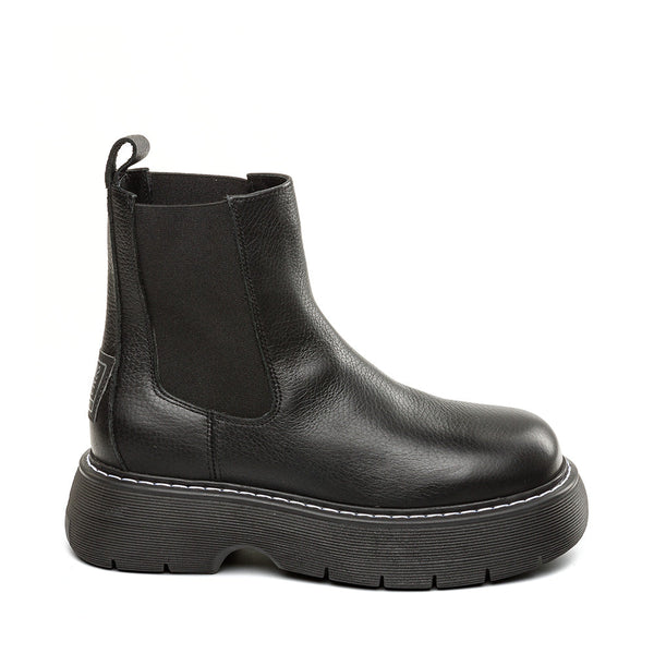 Winner Bootie BLACK LEATHER