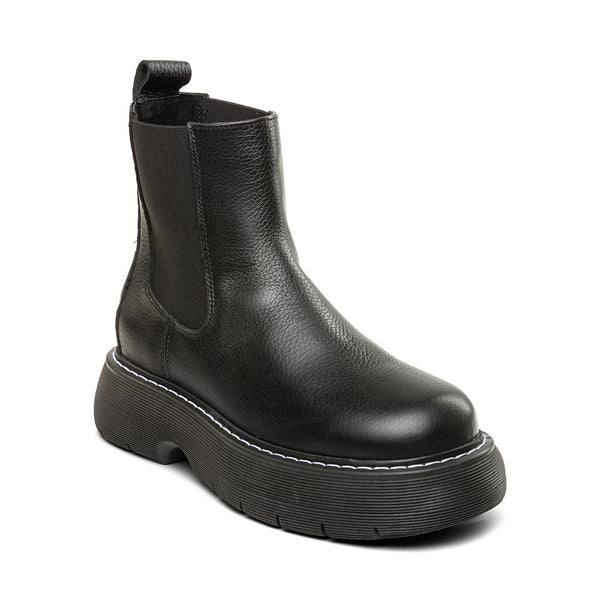 Winner Bootie BLACK LEATHER