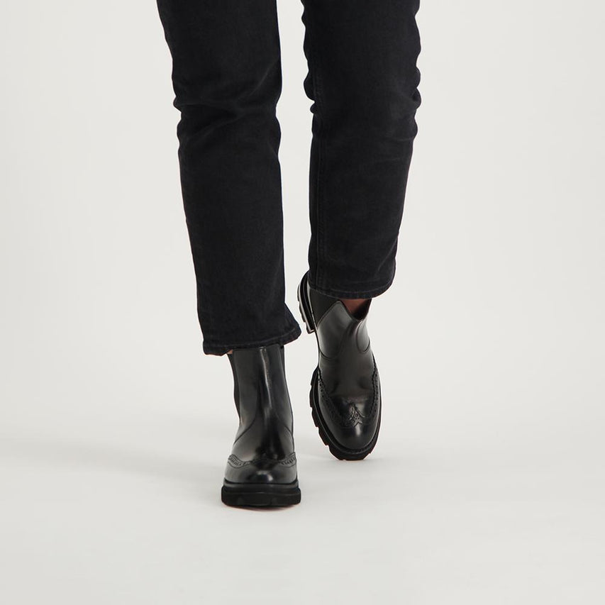Amaze Ankle Boot BLACK LEATHER