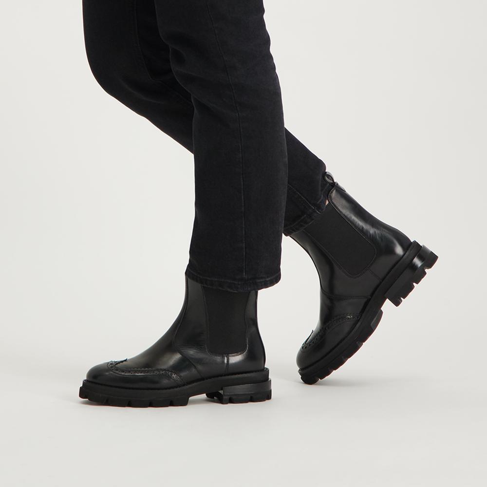 Amaze Ankle Boot BLACK LEATHER