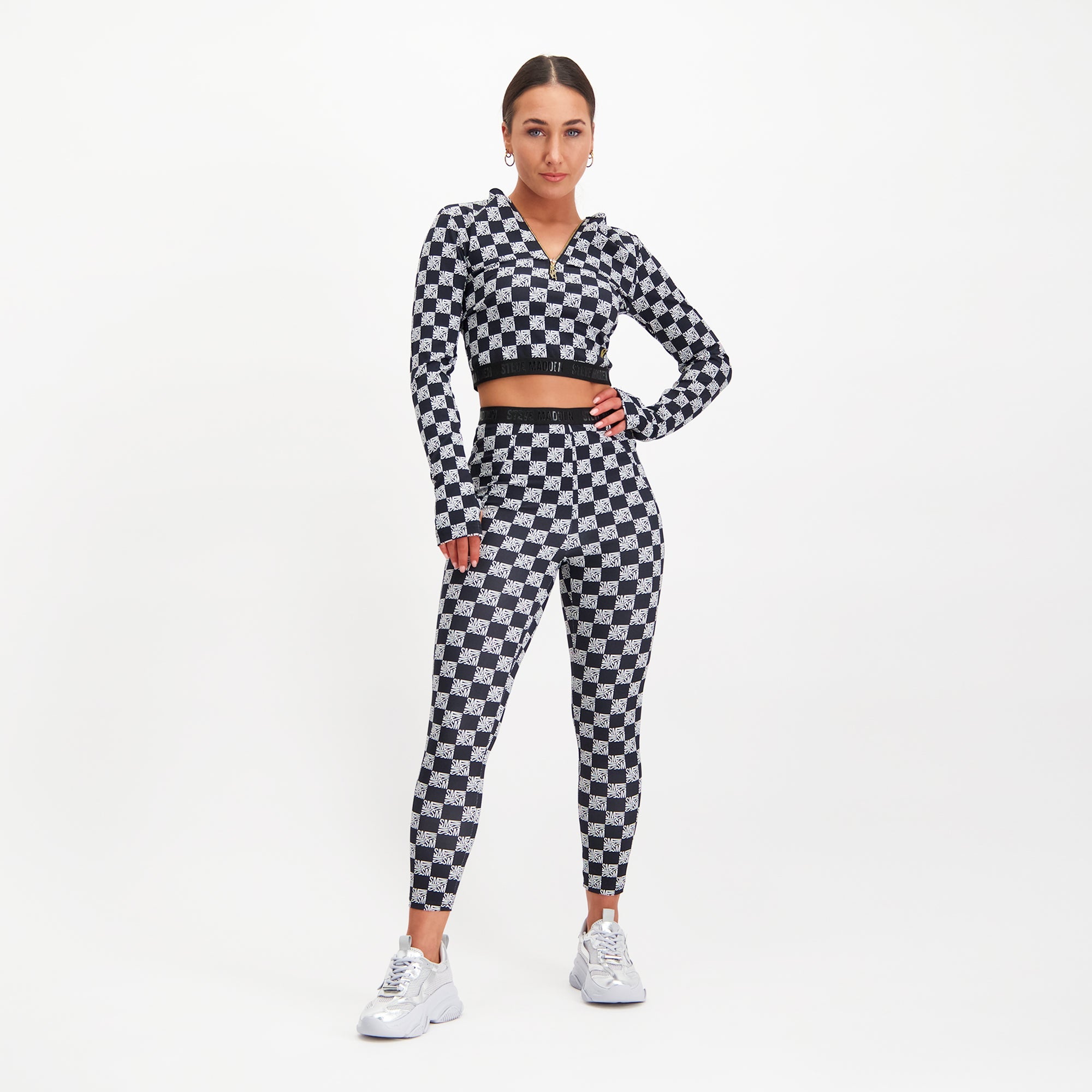 Aleah Leggings BLACK/WHITE