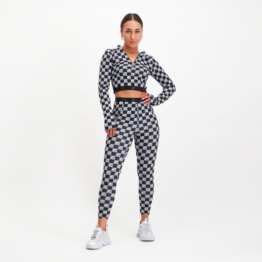 Aleah Leggings BLACK/WHITE