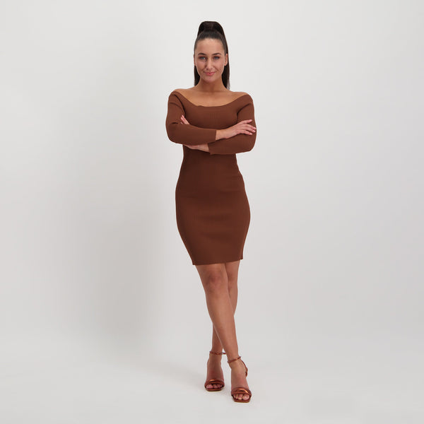 Aren Dress BROWN