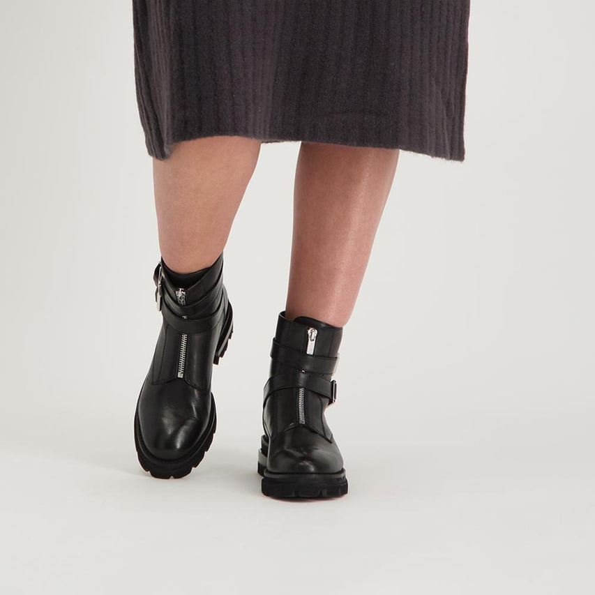 Rachelle Ankle Boot BLACK LEATHER